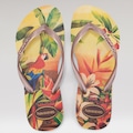 Chinelo Havaianas Slim Tropical Feminino AMARELO