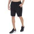 Bermuda Oxer New 2 x 1 - 4Away - Masculina PRETO/VERDE CLA