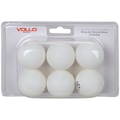 Kit de Bolas de Tênis de Mesa/Ping-Pong Vollo com 6 Unidades BRANCO