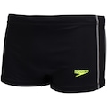 Sunga Boxer Speedo Hidroshort Contrast - Adulto PRETO