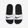 Chinelo Slide Infantil Nike Kawa BRANCO/PRETO