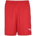 Calção Puma Liga Core - Masculino VERMELHO/BRANCO