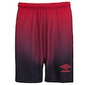 Calção Umbro TWR Degradê - Masculino PRETO/VERMELHO