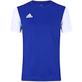 Camisa adidas Estro 19 - Masculina AZUL/BRANCO