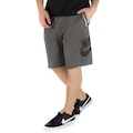 Bermuda de Moletom Nike Alumni - Masculina CINZA/PRETO