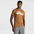 Camiseta Básica Masculina Nike Just Do It MARROM