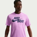 Camiseta Básica Masculina Nike Just Do It ROSA