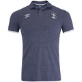 Camisa Polo do Grêmio Viagem 2019 Umbro - Masculina Azul Esc Mescla