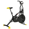 Bicicleta Spinning Air Bike Kikos A5 PRETO/AMARELO
