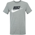 Camiseta Básica Masculina Nike Icon Futura CINZA ESCURO