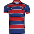 Camisa do Fortaleza Tradição I 2019 nº 18 Leão - Masculina AZUL/VERMELHO