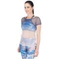 Camiseta Vestem Sweet Colorful - Feminina AZUL ESC/ROSA