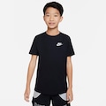 Camiseta Nike Sportswear Tee Emb Future - Infantil PRETO