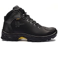 Bota de Couro Bull Terrier Valmet Moto - Masculina PRETO