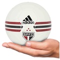 Minibola de Futebol de Campo do São Paulo adidas BRANCO/VERMELHO