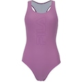 Maiô para Natação com Proteção Solar UV Fila Tri Logo II - Adulto LILAS