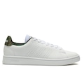 Tênis adidas Advantage Base - Masculino BRANCO/VERDE ESCURO