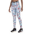 Calça Legging Fila Train Elastic II Poliéster - Feminina PRETO/AZUL
