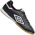 Chuteira Futsal Adulto Umbro Speciali III League PRETO/BRANCO