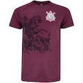 Camiseta do Corinthians São Jorge - Masculina VINHO