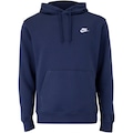 Blusão com Capuz Nike Hoodie PO PB - Masculino AZUL ESCURO