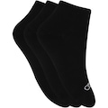 Kit de Meias Olympikus Cano Curto Feminino PRETO