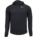 Jaqueta com Capuz Nike Run Stripe Woven - Masculina PRETO