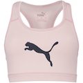 Top Fitness Puma 4Keeps BRA - Adulto ROSA/PRETO