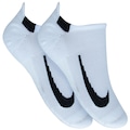 Kit de Meias De Corrida Sapatilha Nike Multplier com 2 Pares - 39 a 43 - Adulto BRANCO