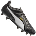 Chuteira de Campo Adulto Puma King FG BDP PRETO/BRANCO