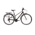 Bicicleta Caloi Urbam 700 - Aro 700 - Freio V-Brake - Câmbio Traseiro Shimano - 21 Marchas PRETO