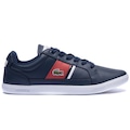 Tênis Lacoste Europa LCR BRZ Masculino AZUL ESC/VERMELHO