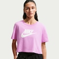 Blusa Cropped Nike Tee Sportswear Essential - Feminina XJ 8