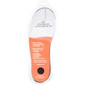 Palmilha de Gel Ajustável do 36 ao 43 Oxer - 1 Par PRETO