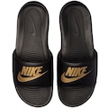 Chinelo Nike Victori - Slide - Masculino PRETO/OURO