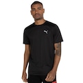 Camiseta Puma Manga Curta Run Favorite SS - Masculina PRETO