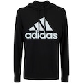 Blusão adidas Essentials Relaxed Logo - Feminino PRETO/BRANCO