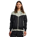 Jaqueta com Capuz Nike Sportwear Windrunner HD Woven Jkt - Masculina PRETO/VERDE CLA