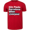 Camiseta do São Paulo Tri Mundial Manto Fc - Masculina VERMELHO