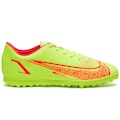 Chuteira Society Adulto Nike Vapor 14 Club TF VERDE CLA/VERMELHO