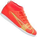 Chuteira Futsal Infantil Nike Superfly 8 Club CORAL