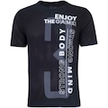 Camiseta Oxer Manga Curta Print Game - Masculina PRETO