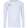 Camisa Umbro Manga Longa Diamond Basic - Masculina BRANCO