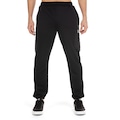 Calça Masculina Malha Pesponto Cargo Oxer PRETO