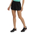 Shorts Mizuno Feminino New Runner PRETO/ROXO CLA