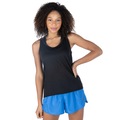 Camiseta Regata Feminina Oxer New Classic Texturizada PRETO
