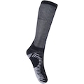 Meia De Corrida Nike Cano Médio Trail Running Crew - Adulto - 42 a 43.5 PRETO/CINZA ESC
