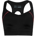 Top com Bojo Oxer Alta Sustentação New - Adulto PRETO/CORAL