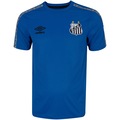 Camisa do Santos 21 Concentração Umbro - Masculina AZUL ESCURO