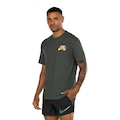 Opção de cor VERDE ESCURO de Camiseta Nike SB Logo - Masculina